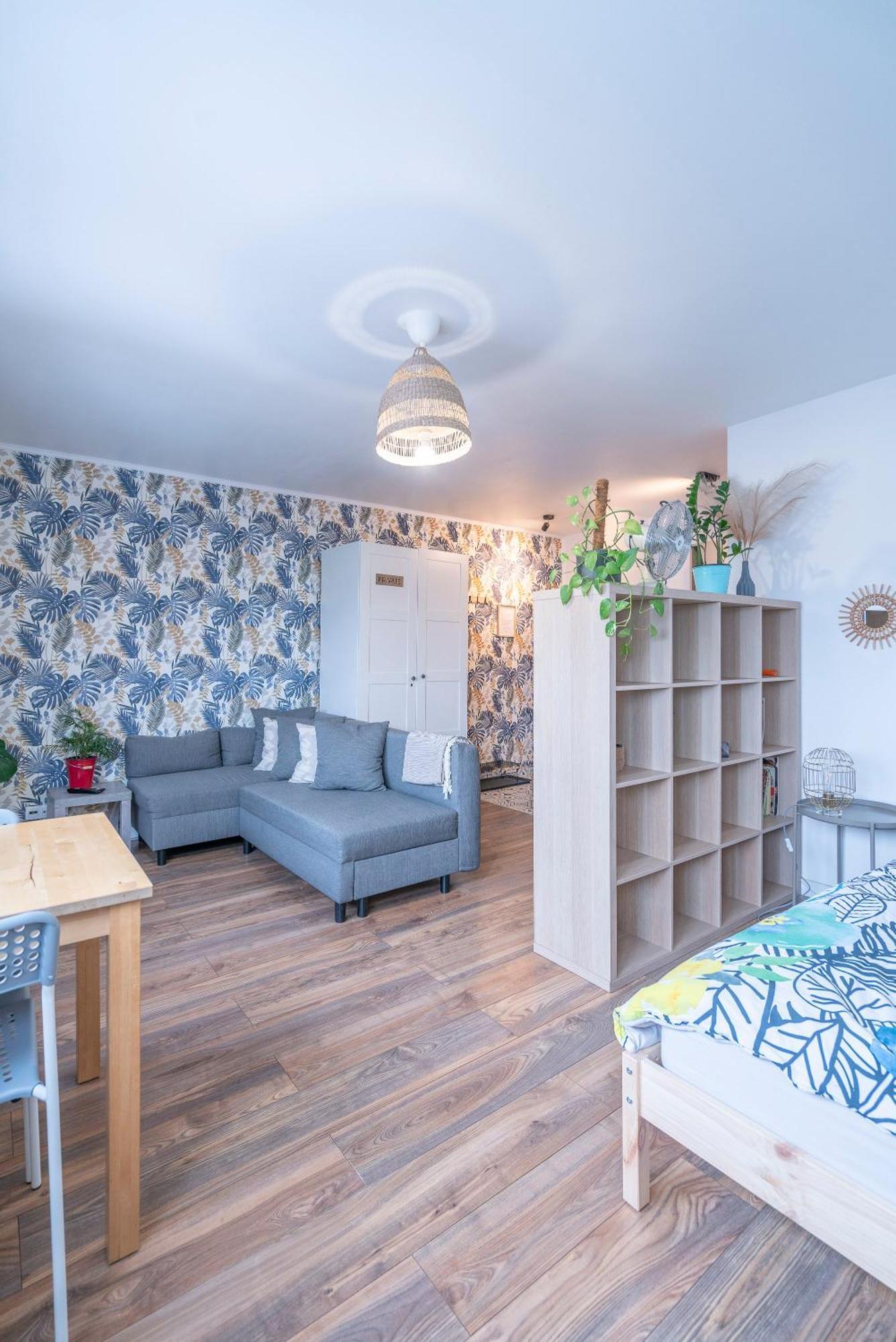 Апартаменты 10Th Floor Studio In The City Center Of Вроцлав Экстерьер фото